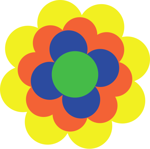 Prilblume aus den 1970er Jahren